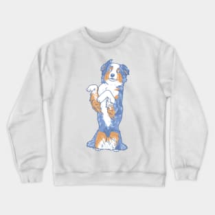 Blue Merle Aussie Crewneck Sweatshirt